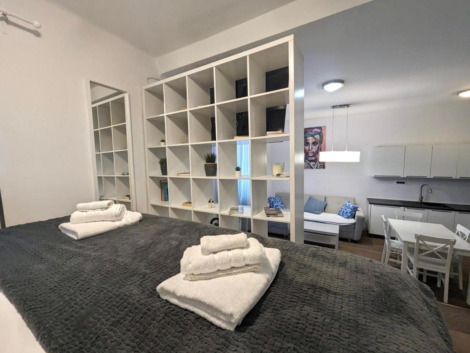 Fantabulous Downtown Abode W King Bed, 65" Tv, Washer And Tumble Dryer Zagreb Exteriör bild